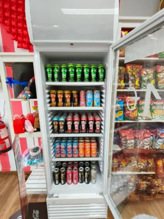 Vitrina expositora vertical refrigerada