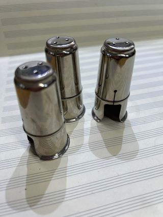 Copribocchino Sax x3 pezzi Contralto Argentato
