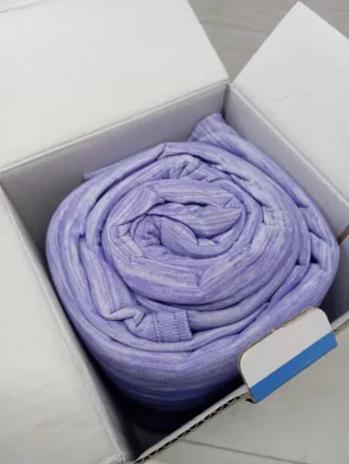 Manta de verano morado 150 x 200 cm