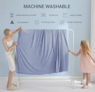 Manta Verano 200x220 cm Azul