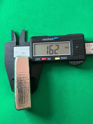 L#565 Lingote de 5 OZ estaño puro .999