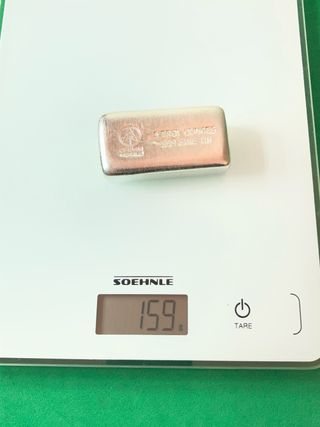 L#565 Lingote de 5 OZ estaño puro .999