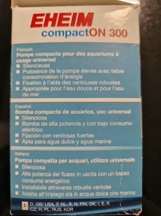 Eheim filtro para acuario
