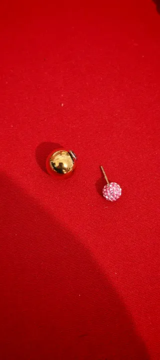 Set gioielli in acciaio inox color oro – orecchini