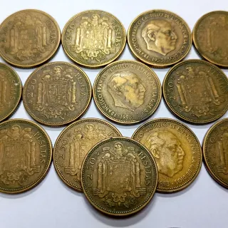 # BAY3 7. 34 monedas 2,50 pesetas ver descripción