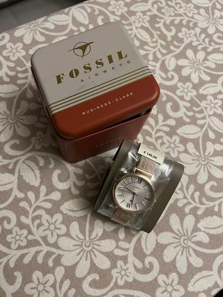 Reloj jacqueline acero inoxidable oro rosa