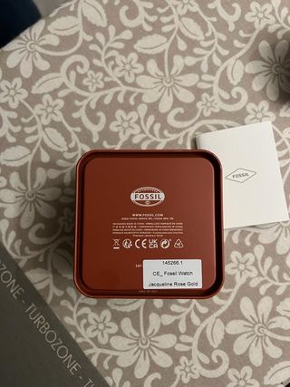 Reloj jacqueline acero inoxidable oro rosa