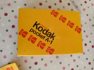 Cámara Kodak pocket A-1 con caja
