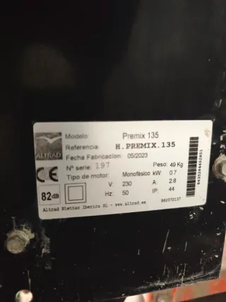 Hormigonera eléctrica