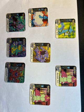 Lote Staks Pokémon Holo Panini 2006 brillantes