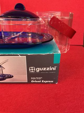 Guzzini porta marmellata + caraffa+ porta ghiaccio