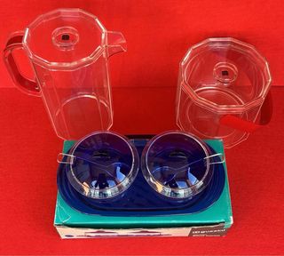 Guzzini porta marmellata + caraffa+ porta ghiaccio