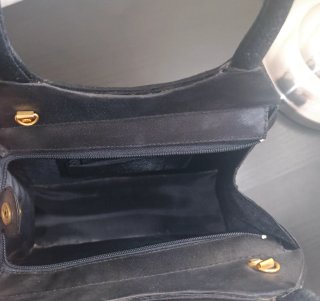 Bolso de fiesta - rosas bordadas