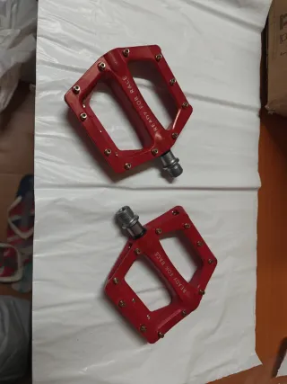 Pedales plataforma aluminio