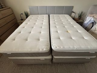 2 camas 90x 200 Modelo Ikea Base+Matteraso