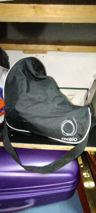 Patines línea Decathlon chica. Extensibles .Bolsa