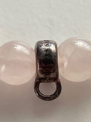 Pulsera Thomas Sabo Charm Club - Cuarzo Rosa y Pla