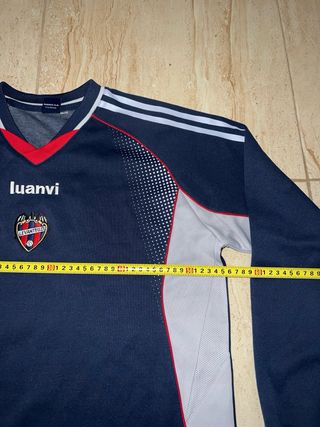 Sudadera Vintage Oficial Levante UD Luanvi Retro