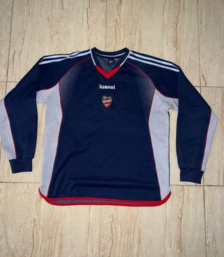 Sudadera Vintage Oficial Levante UD Luanvi Retro