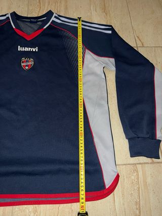 Sudadera Vintage Oficial Levante UD Luanvi Retro