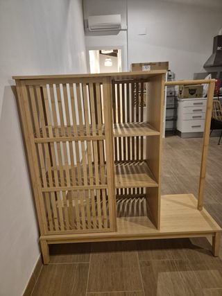 Mueble Bambú Nórdico IKEA