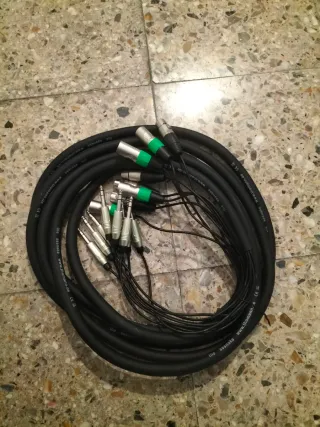 Cables multipolares de audio