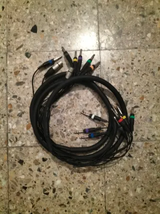 Cables multipolares de audio