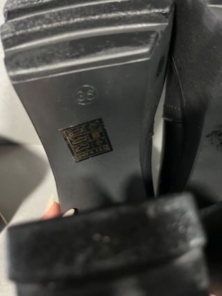 Botines de plataforma negros