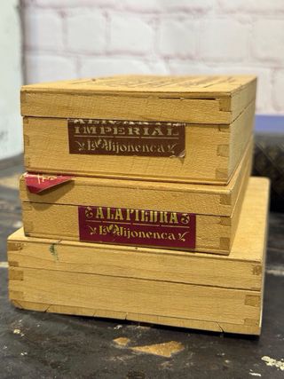 3 Cajas Antiguas Turrón  Jijonenca y Trufas