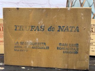 3 Cajas Antiguas Turrón  Jijonenca y Trufas