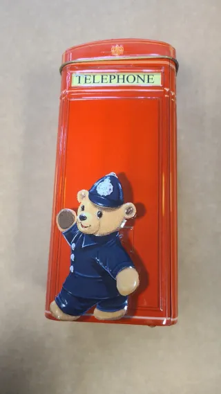 Porta monete in metallo Harrods anni 90