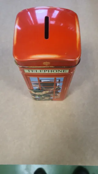 Porta monete in metallo Harrods anni 90