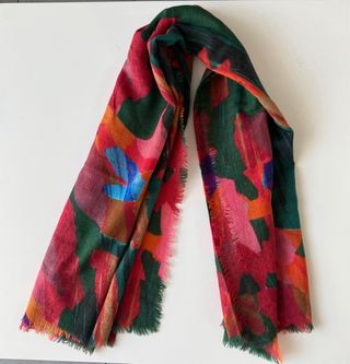 Sciarpa artigianale multicolore