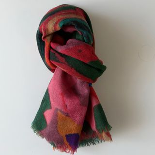 Sciarpa artigianale multicolore