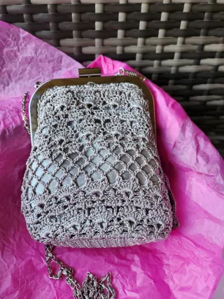 Bolso de fiesta ganchillo