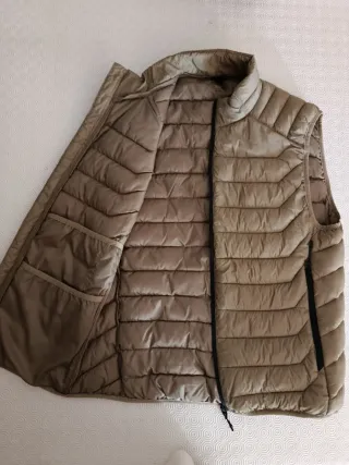 Colete Acolchoado Bege / Puffer Vest