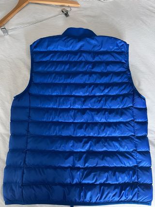 Chaleco azul lacoste