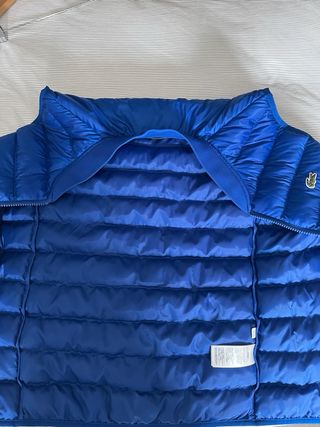 Chaleco azul lacoste