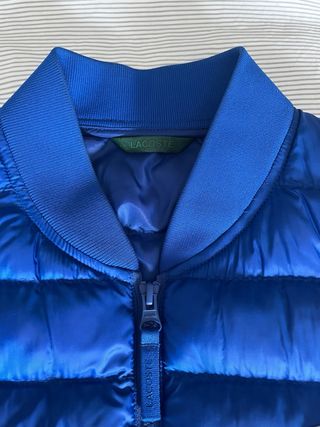 Chaleco azul lacoste