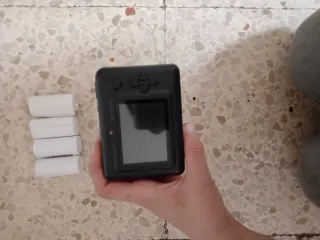 Es una cámara de fotos i lo en prime en un papel