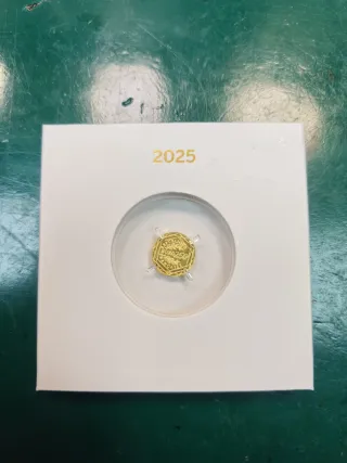 Dc Cómics Batman 2025 moneda de oro