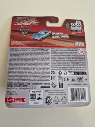 Finn McMissile Cars 1/55