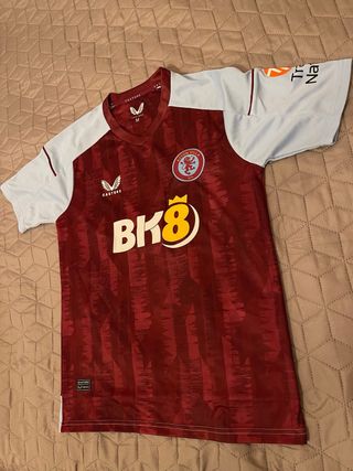 Camiseta Aston Villa Alex Moreno Firmada