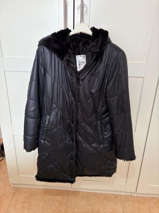 Chaquetón reversible negro talla S sin estrenar