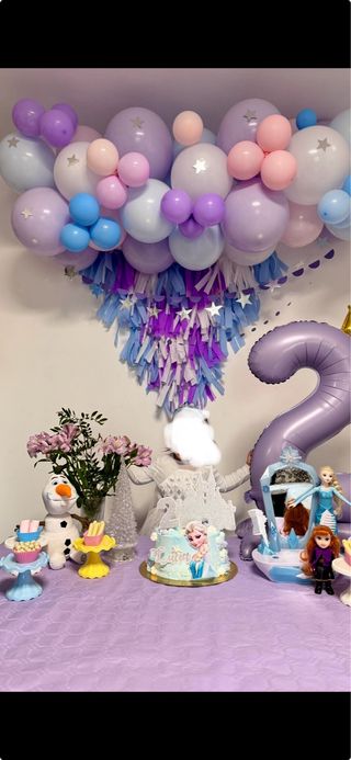 Decoracion fiesta Frozen