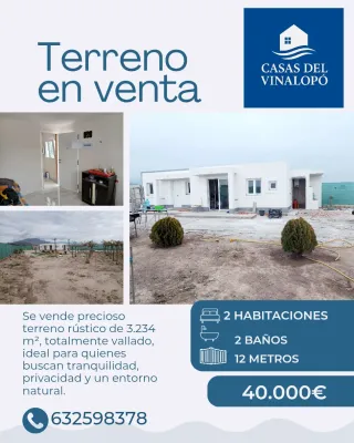 Terreno con contenedor