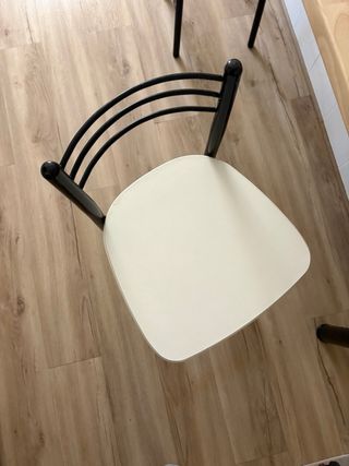 Dos sillas altas comedor