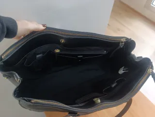 Bolso negro PC portátil grande