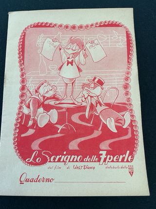 Quaderno collezione Walt Disney 1948