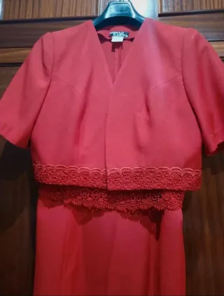 Vestido rojo de fiesta